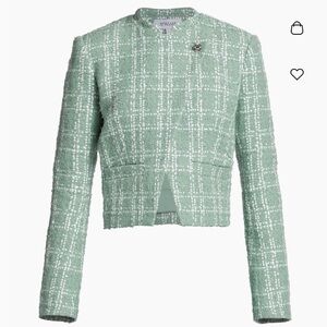 NWT - Derek Lam 10 Crosby Delilah Tweed Asymmetrical Jacket